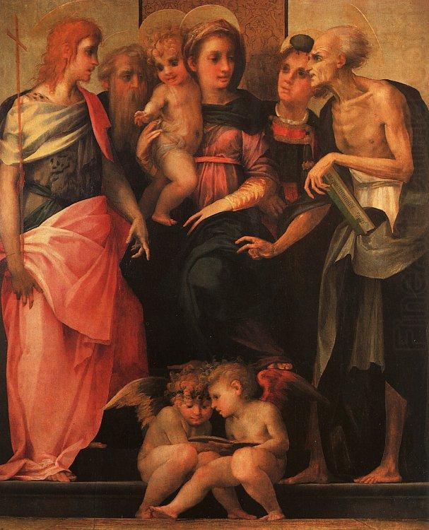 Rosso Fiorentino Madonna and Child with Saints china oil painting image